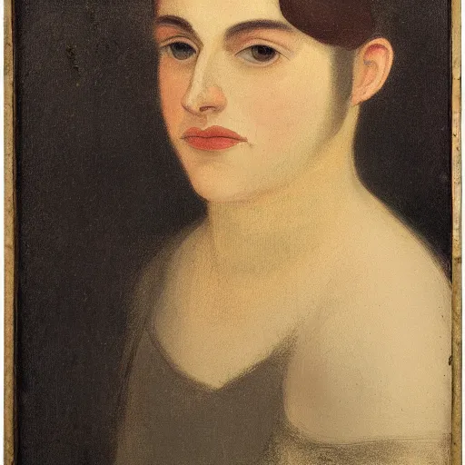 Image similar to portrait of a feminine man