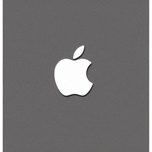 Image similar to minimalist ad poster by apple