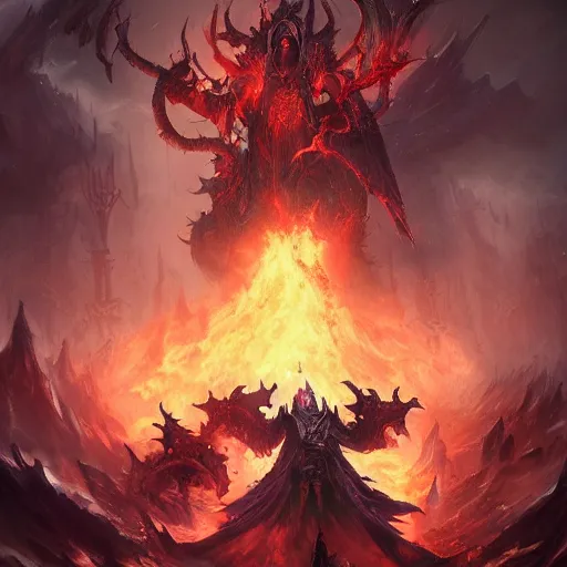 Prompt: hell storm, hell storm, hell storm, hell storm, hell smoke storm, necromancer theme, dead theme, violet theme, dark masterpiece artstation. 8 k, sharp high quality artwork in style of jose daniel cabrera pena and greg rutkowski, concept art by tooth wu, blizzard warcraft artwork, hearthstone card game artwork