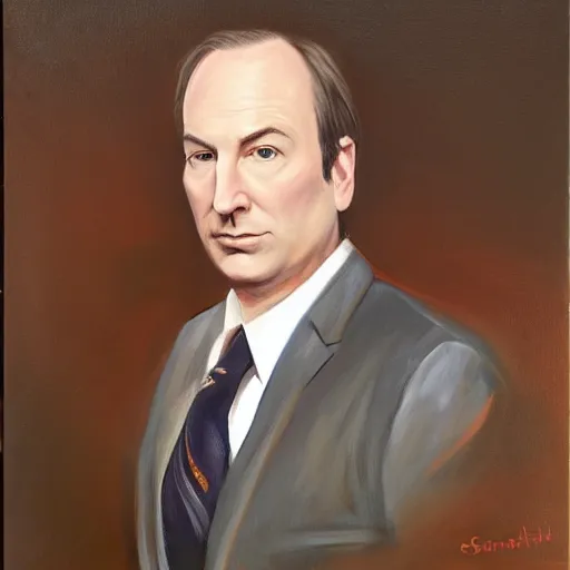 Prompt: oil painting of bob odenkirk, painted by raffaelo sanzio