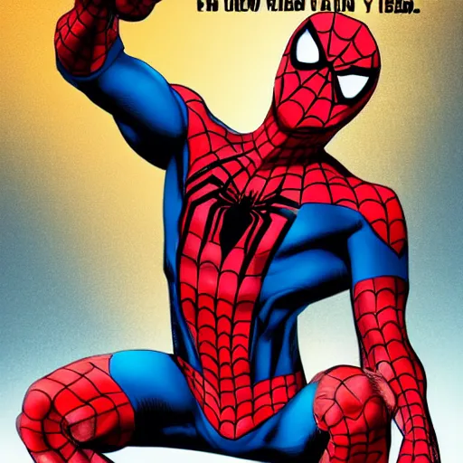 Image similar to spiderman as captain america,