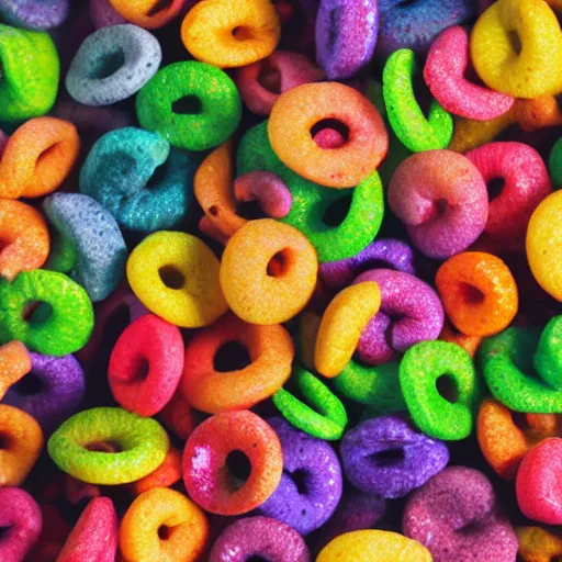 Image similar to a really, really, really, really, really sad photo of fruit loops