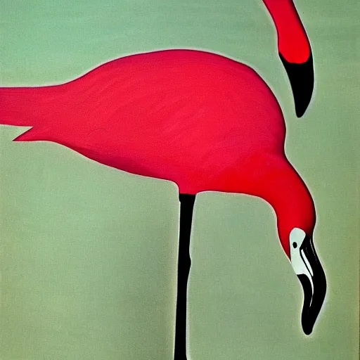 Prompt: flamingo by Dali