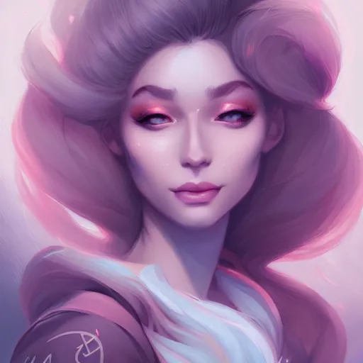 Image similar to a portrait of a beautiful woman, art by lois van baarle and loish and ross tran and rossdraws and sam yang and samdoesarts and artgerm, digital art, highly detailed, intricate, sharp focus, Trending on Artstation HQ, deviantart, unreal engine 5, 4K UHD image