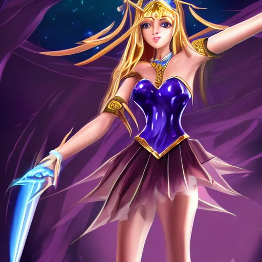 Image similar to beautiful dark magician girl, full body, mystical, ultra detailed, 4k