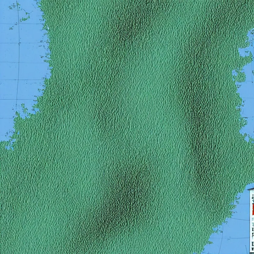 Prompt: a detailed height map of mariana trench