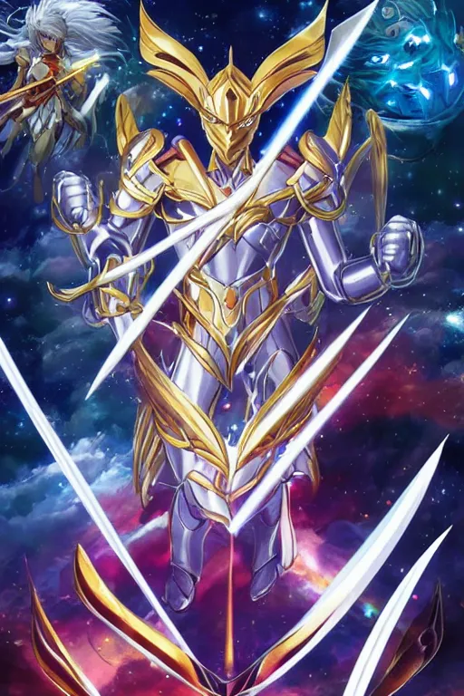 Image similar to 2 0 2 2 knights of the zodiac saint seiya battle for sanctuary hero suit armor comics mask minimalist verytoon nautiljon animes toei animation namco bandai, art by artgerm and greg rutkowski and magali villeneuve