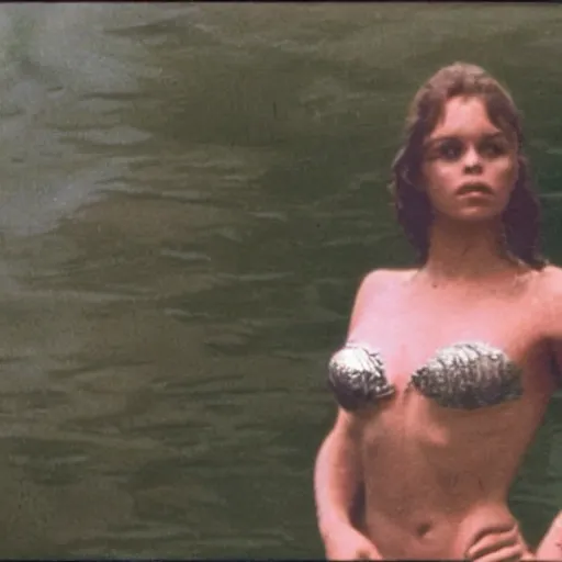 Prompt: a still of siren in a 1 9 7 7 photo, realistic, photorealistic, detailed,