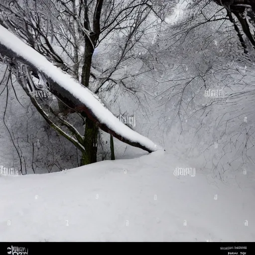 Image similar to The frostbite was getting worse. Snow was now falling in earnest, and the ground was completely white beneath her feet. Silky white snowflakes fell through a sky that had gone from blue to gray, and she felt herself slipping into a deep sleep. The last thing she saw were stars twinkling in the blackness of space as she drifted off into an eternal slumber...