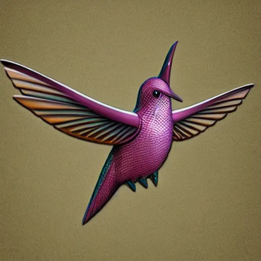 Prompt: ultra realistic cybernetic!!!!!!!!!!!! hummingbird