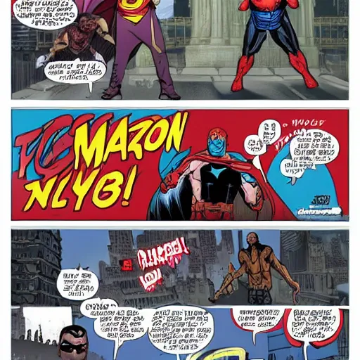 Prompt: superhero battle between egyptian superhero of the sun and zombie forces in new york in the style of marvel