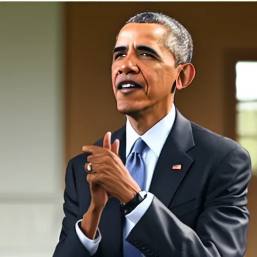 Prompt: Barack Obama hits the griddy