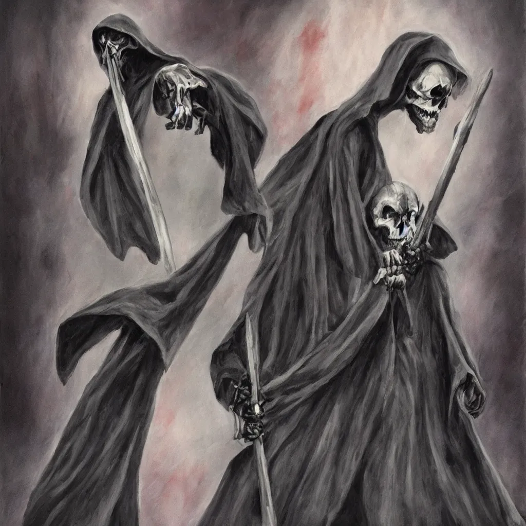 Prompt: grim reaper