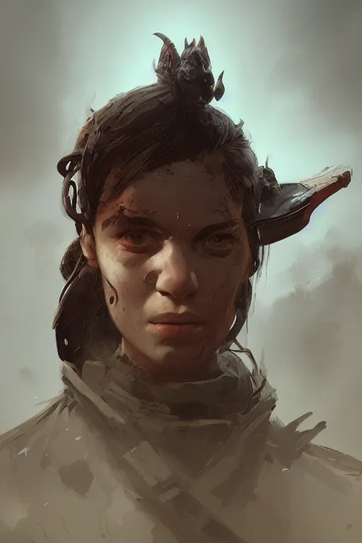 Prompt: headshot portrait, horrifying buyon, illustration, dramatic lighting, cinematic, establishing shot, extremly high detail, photo realistic, cinematic lighting, post processed, concept art, artstation, matte painting, style by eddie mendoza, raphael lacoste, alex ross