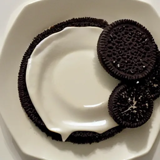 Image similar to Alinea dish Toreo - it's toro tuna that looks exactly like an oreo