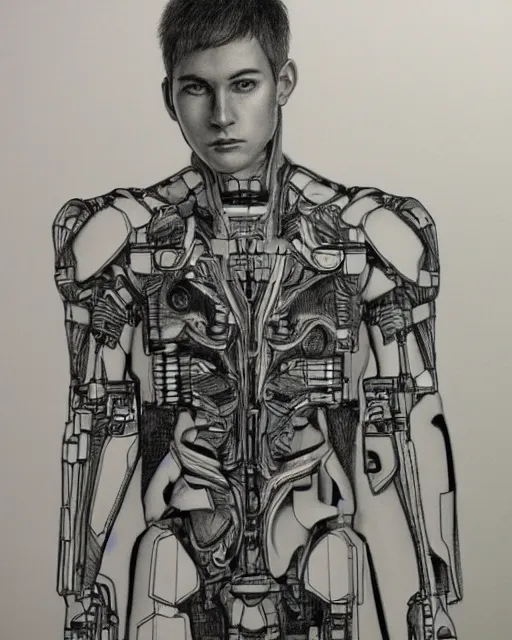 cyborg drawing