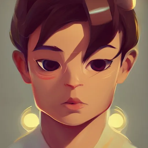 Image similar to face icon stylized minimalist nintendo ds, loftis, cory behance hd by jesper ejsing, by rhads, makoto shinkai and lois van baarle, ilya kuvshinov, rossdraws global illumination