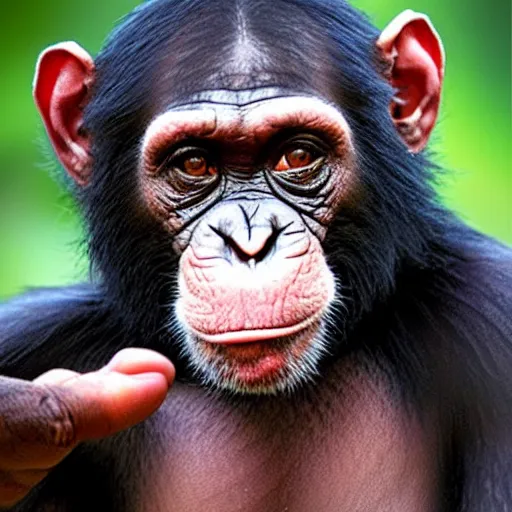 Image similar to Joe rogan as a chimp