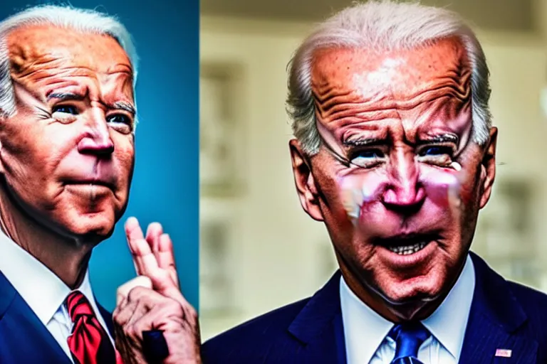 Prompt: Joe Biden as a JOJO character,