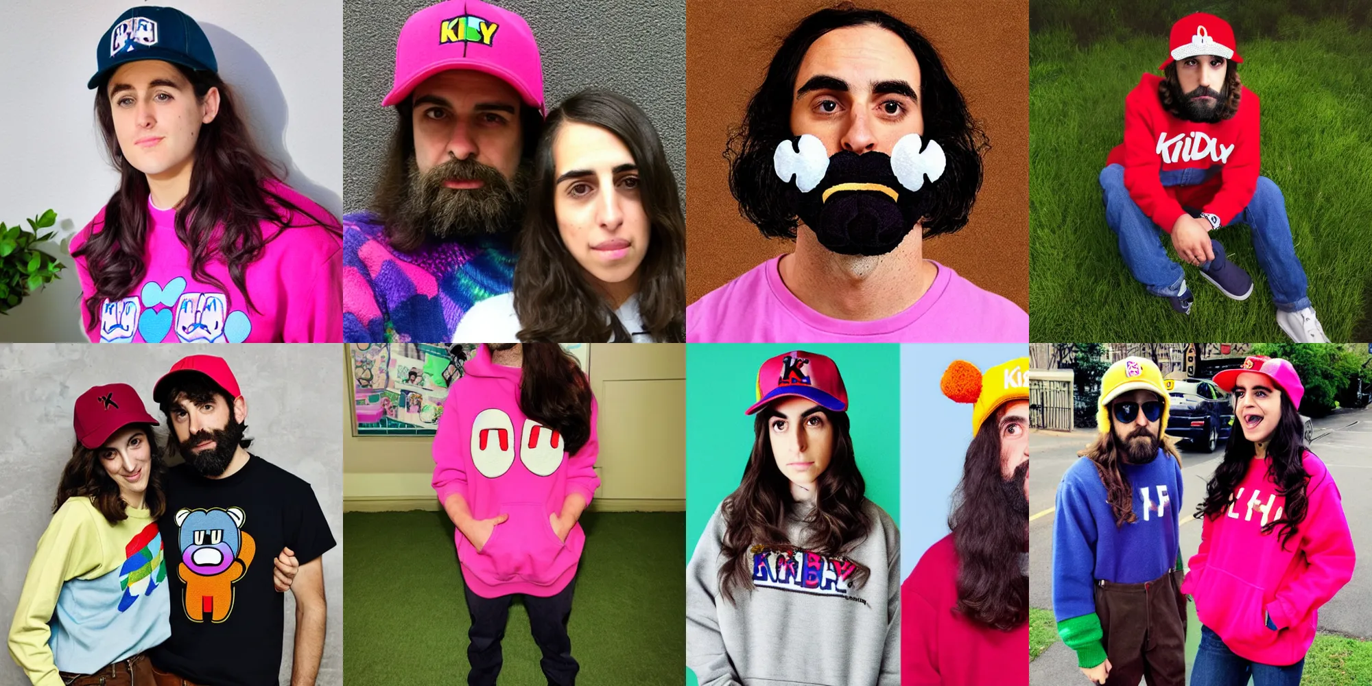 Prompt: teddy fresh hila klein kirby