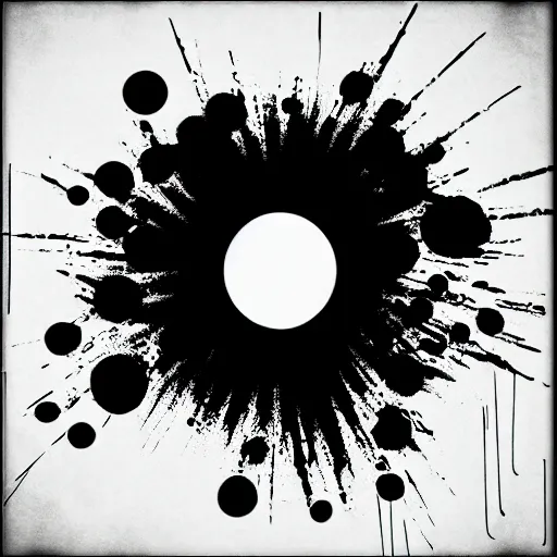 Image similar to zen ink abstract modern art