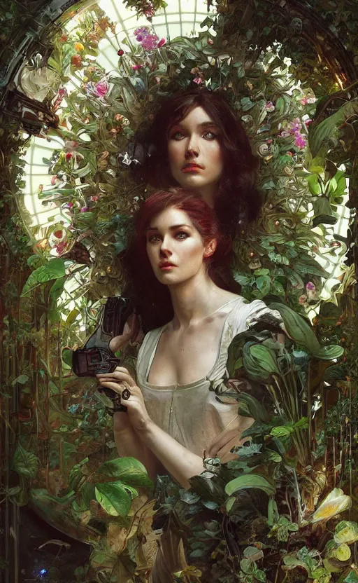 Prompt: hyper realistic time machine schematics, cyberpunk, design on white background, beautiful details, lush foliage, drawn by john singer sargent, tom bagshaw, norman rockwell, alphonso mucha, lolish, trending on artstation