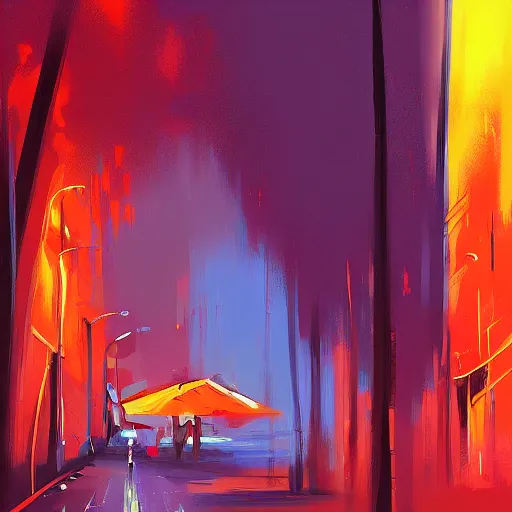 Image similar to a character by Alena Aenami