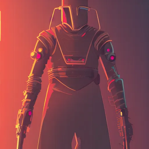 Image similar to cyberpunk warrior helmet full body, sharp focus, james gilleard, moebius, print, cinematic, surreal, game art