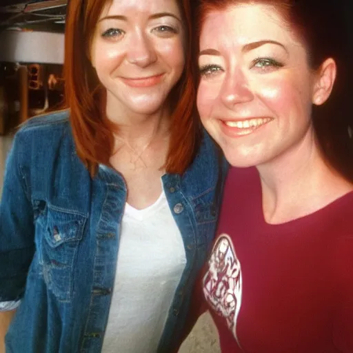 Image similar to female who looks like alyson hannigan