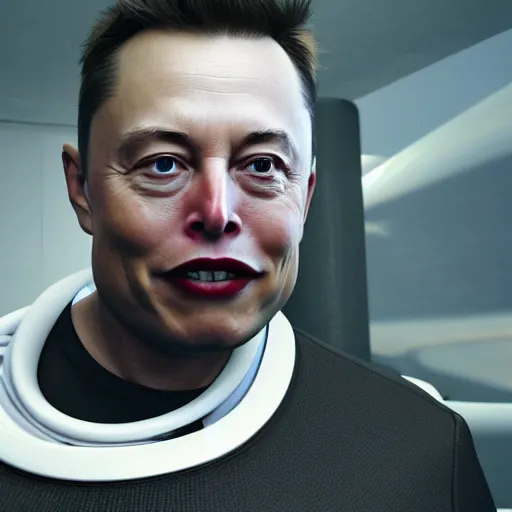 Prompt: Elon Musk with tusks, 8k ultra realistic, award winning, unreal engine 5, masterpiece