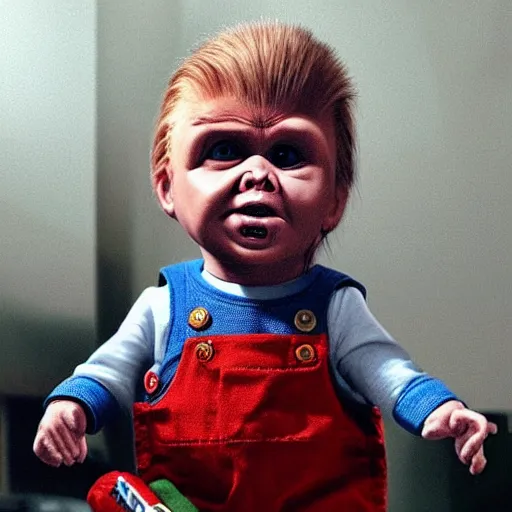 Prompt: “Trump as Chucky”