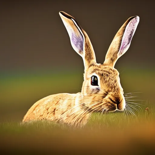 Prompt: the golden hare, by kit williams dramatic lighting, smooth, sharp focus, extremely detailed