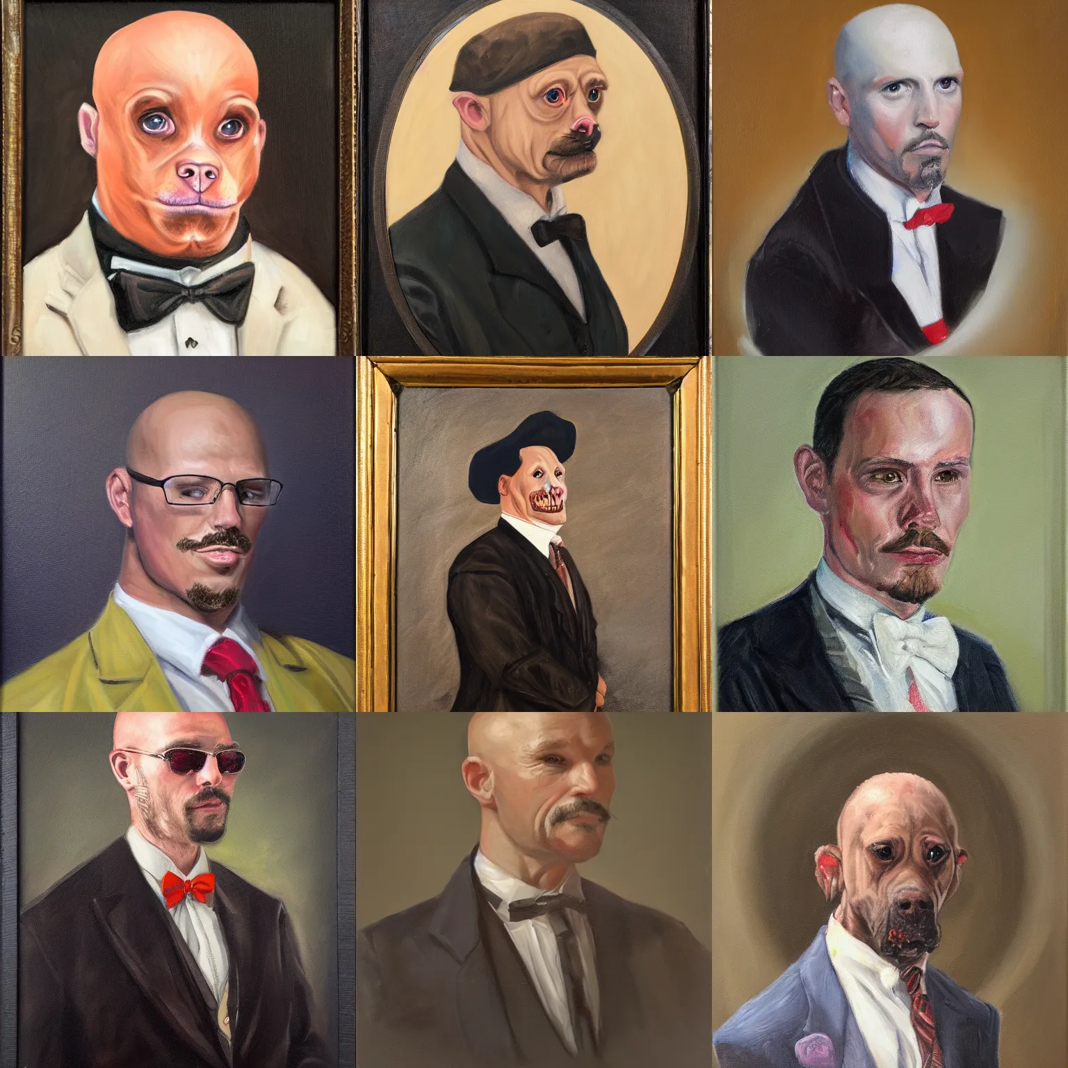 Prompt: formal portrait of a man named'wilford snibble - snabble the gribble - pibble ', oils