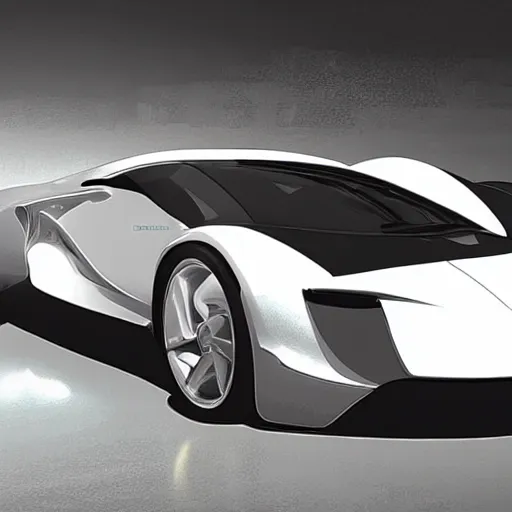 Prompt: futuristic supercar, realistic, clean, detailed