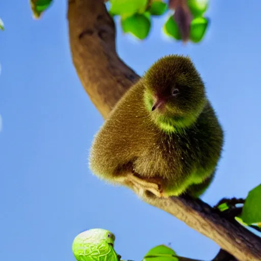 Image similar to kiwi growing on a tree