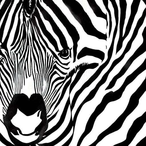 a zebra and a panda hugging, digital art, cartoon | Stable Diffusion ...