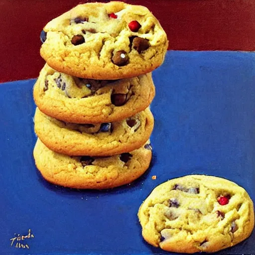 Image similar to Plate of Cookies by Thiebaud