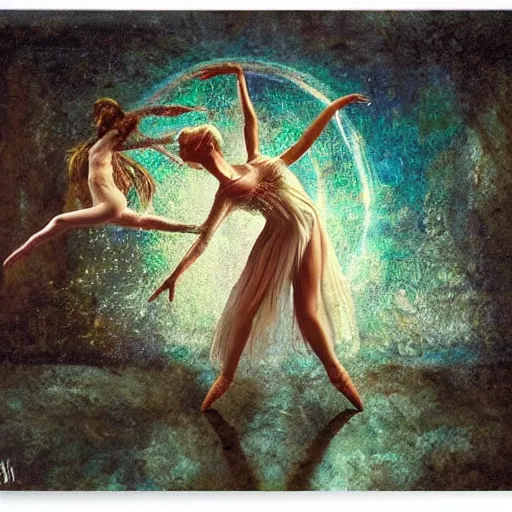 Image similar to dance of the fae by marcel caram and elena vizerskaya