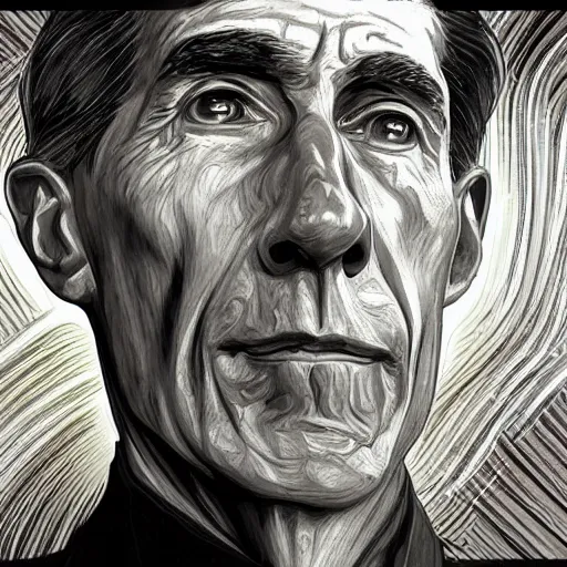 portrait of the mighty claude shannon, highly | Stable Diffusion | OpenArt