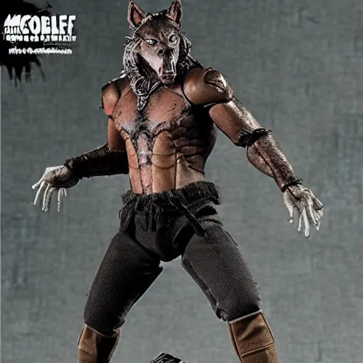 Image similar to werewolf hottoys action figure movable model toys