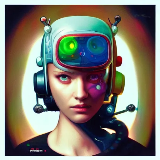 Prompt: Lofi BioPunk portrait callmekevin Pixar style by Tristan Eaton Stanley Artgerm and Tom Bagshaw