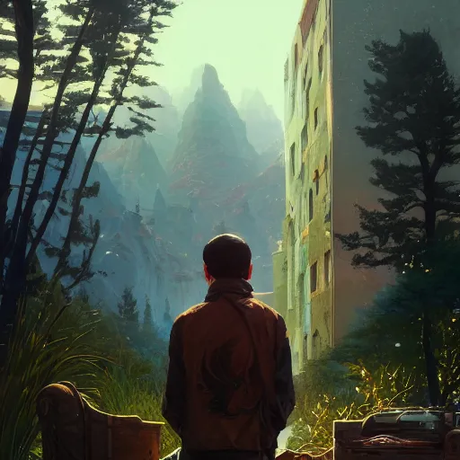 Image similar to highly detailed portrait, homer adams, in gta v, stephen bliss, unreal engine, fantasy art by greg rutkowski, loish, rhads, ferdinand knab, makoto shinkai and lois van baarle, ilya kuvshinov, rossdraws, tom bagshaw, global illumination, radiant light, detailed and intricate environment