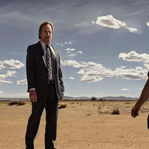 Image similar to Better Call Saul ending