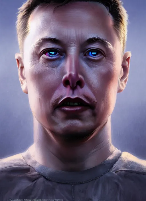 Prompt: ( ( ( hyperrealist cg an epic fantasy comic book style portrait painting of elon musk ) ) ) by ed binkley, spacex, mars mission, fantasy, photorealistic, octane render, vibrant colors, unreal engine, dynamic lighting, perfect factions, very detailed faces, trending on artstation, poster, volumetric lighting, 4 k, award winning