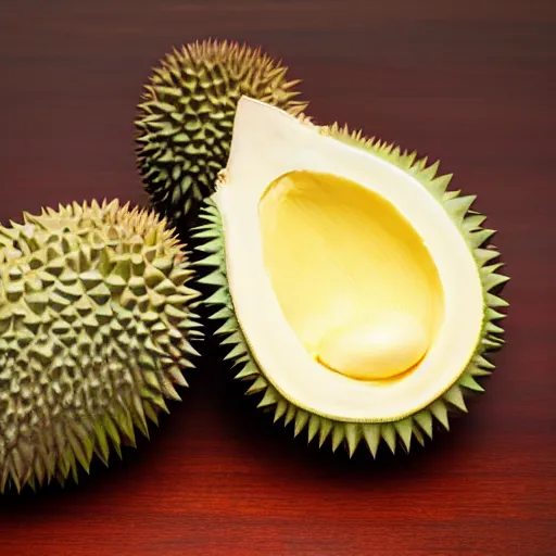 Image similar to durian with a microphone