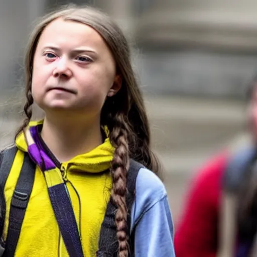 Image similar to greta thunberg