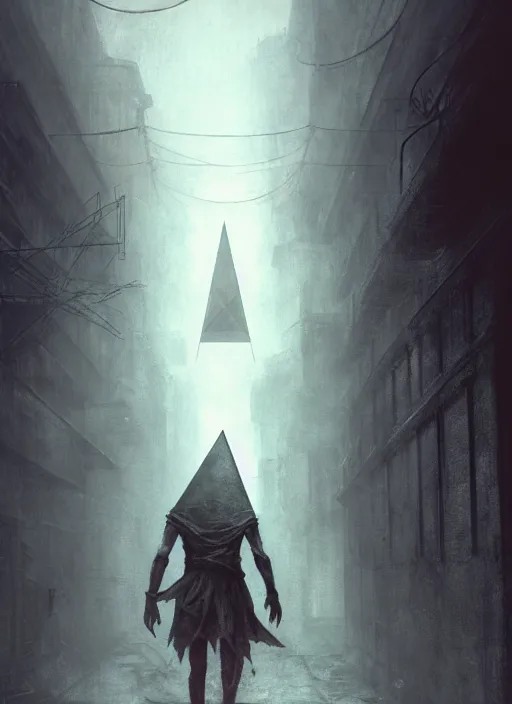 pyramid head Timetofloat98 - Illustrations ART street