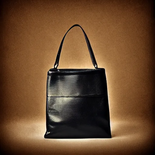 Image similar to a small leather bag, fantasy, blank background, studio lighting, digital art