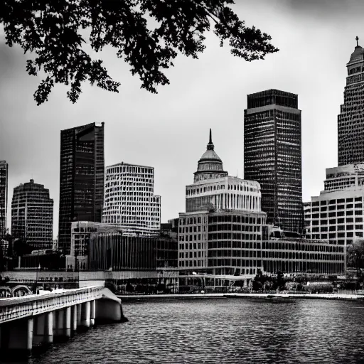 Image similar to madison wisconsin capital attacked by godzilla ( eos 5 ds r, iso 1 0 0, f / 8, 1 / 1 2 5, 8 4 mm, postprocessed, bokeh )