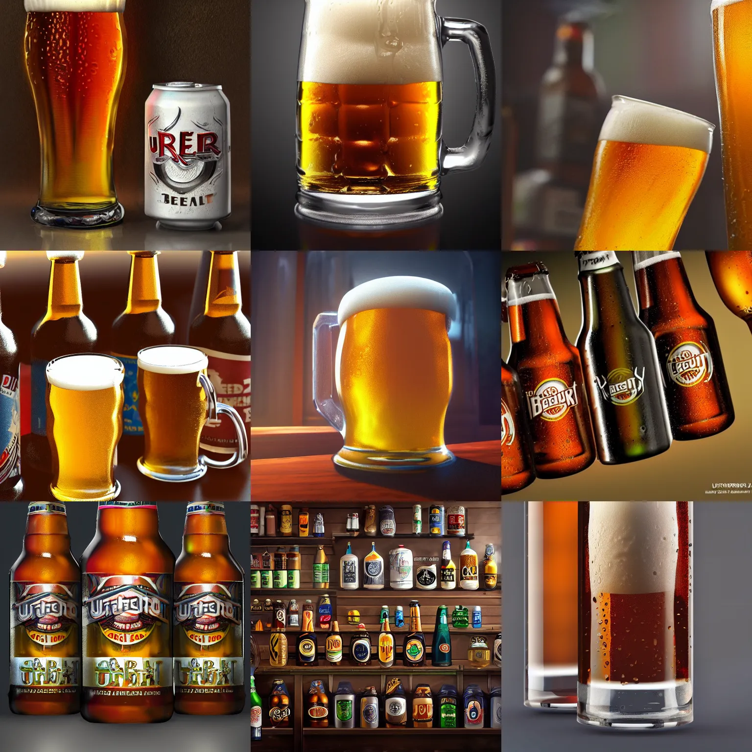 Prompt: large amount of beer, artstation, ultrarealistic, hd, 4k, 8k, high detailed, realistic
